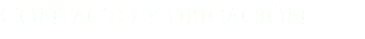 Contacto y ubicación